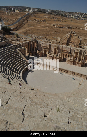 South Theater, Jerash, Jordan Stock Photo - Alamy