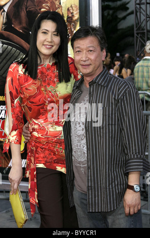 Tzi Ma and guest LA premiere of 'Rush Hour 3' at the Grauman's Chinese Theatre Los Angeles, California - 30.07.07 Stock Photo