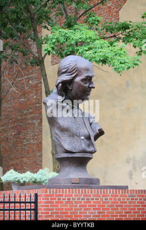 James Peniston's Keys To Community in the Old City neighborhood Philadelphia Stock Photo