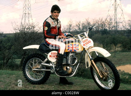 EDDIE KIDD MOTORCYCLE STUNTMAN (1978 Stock Photo - Alamy