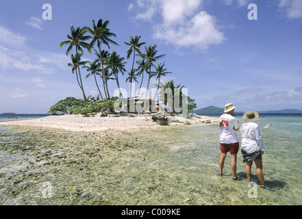 Elk166-6283 Micronesia, Federated States of Micronesia (FSM), Chuuk, Jeep Island Stock Photo