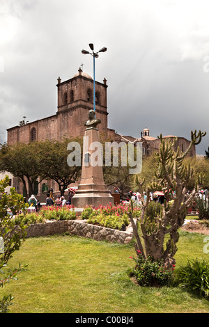 Iglesia de San Francisco, Church in San Francisco Plaza, Cusco, Peru, South America Stock Photo