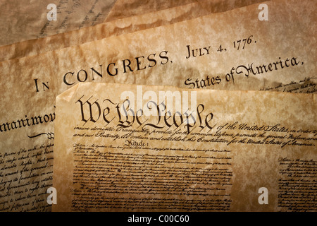 The Constitution for the United States of America Stock Photo