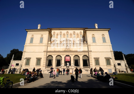 Italy, Rome, Villa Borghese, Galleria Borghese Stock Photo