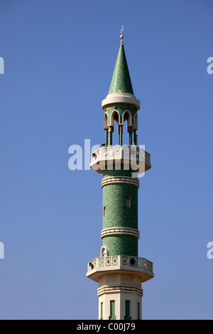 Qatar, Doha, Grand Mosque, minaret, Stock Photo