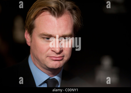 Inception director talks to the press at SBIFF Stock Photo - Alamy
