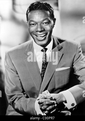 NAT KING COLE (1919-1965) US musician and singer Stock Photo