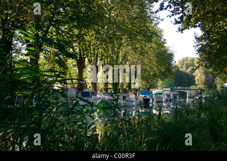 Canal de Garonne Stock Photo