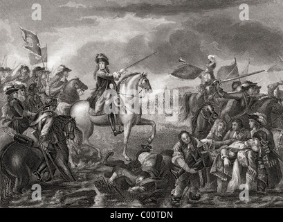William Iii At The Battle Of The Boyne Ireland Stock Photo - Alamy