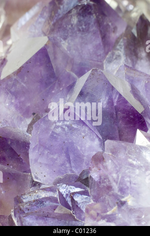 Amethyst Crystals Stock Photo