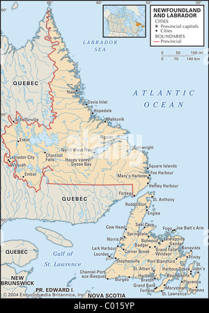 Canada, Newfoundland and Labrador Province, Newfoundland Island Stock ...