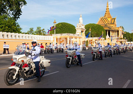 Royal Palace, Phnom Penh, Cambodia Stock Photo