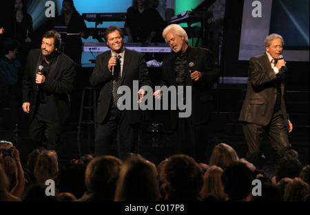 The Osmonds The Osmonds celebrate their 50th anniversary with a performance at The Orleans Hotel Showroom Las Vegas, Nevada - Stock Photo