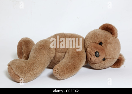 A sad teddy bear Stock Photo
