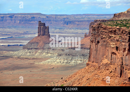 Green River Overlook, The Maze, Canyonlands National Park, Moab, Utah, USA, America Stock Photo