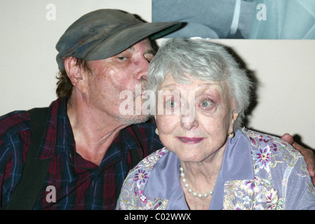 Rip Torn and Celeste Holm Opening Night of the off-Broadway play 'Edge' held at The ArcLight Theatre - After Party New York Stock Photo