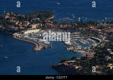 St. Jean Cap Ferrat with marina, Département Alpes Maritimes, Région Provence Alpes Côte d'Azur, France, Europe Stock Photo