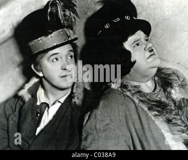 THE BOHEMIAN GIRL 1936 Hal Roach/MGM film with Stan Laurel at left and Oliver Hardy Stock Photo