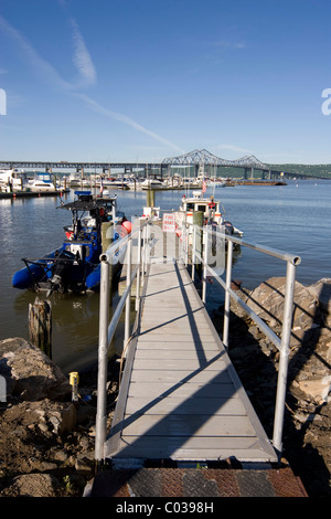 Tappan Zee Bridge Tarrytown westchester Stock Photo