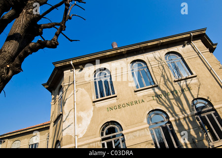 Faculty of Engineering, Polytechnic University, Milan, Italy Stock Photo