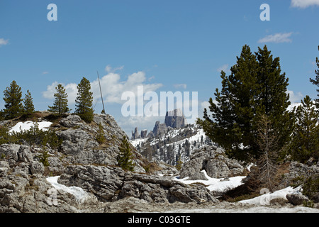 Passo Falzarego, Dolomites, Italy, Europa Stock Photo