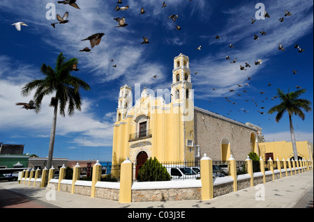 San Cristobal Church in Merida, Yucatan, Mexico, North America Stock Photo