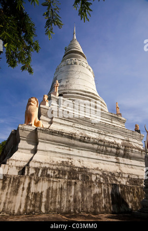 Wat Phnom, Phnom Penh, Cambodia Stock Photo