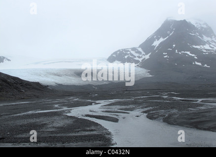 Shackleton Gap and Purvis Glacier, King Haakon Bay, South Georgia ...