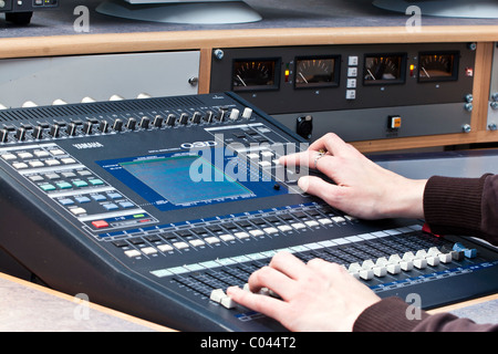 Yamaha mixer desk hi-res stock photography images
