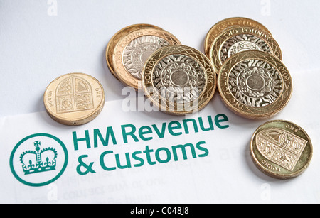 HM revenue & customs logo Stock Photo