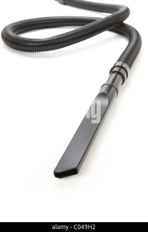 Vacuum Cleaner with Corrugated Tube Stock Photo