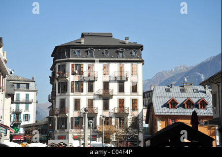 Chamonix, Rhone Alps, France Stock Photo