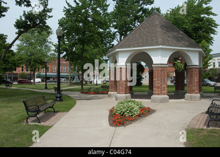 Downtown Stockbridge; Village of Stockbridge Michigan USA Stock Photo ...