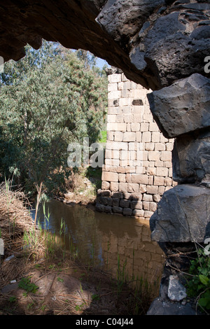 Archeological excavations, preservation and reconstruction at Bet Shean National Park, Israel Stock Photo