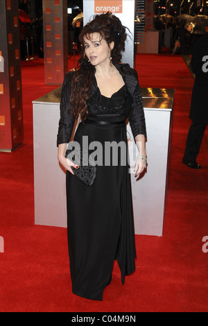 HELENA BONHAM CARTER ORANGE BRITISH ACADEMY FILM AWARDS THE ROYAL OPERA HOUSE COVENT GARDEN LONDON 13 February 2011 Stock Photo