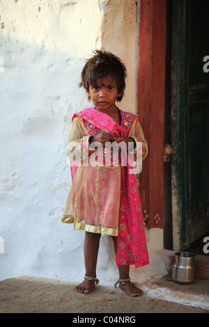 girl in Andhra Pradesh South India Stock Photo - Alamy