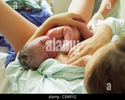 Childbirth Stock Photo