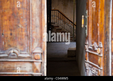 Doorway in the Old Town of Baku, Azerbaijan Stock Photo