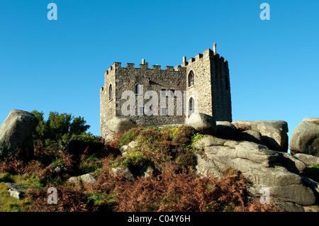 Cran brea castle, Redruth, Cornwall, uk Stock Photo