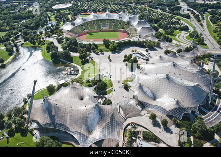 Aerial views of Olympic Park Stock Photo - Alamy