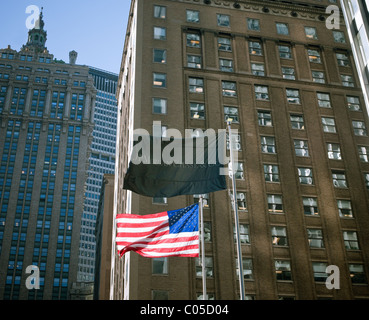 The JPMorgan Chase headquarters on Park Avenue in New York Stock Photo