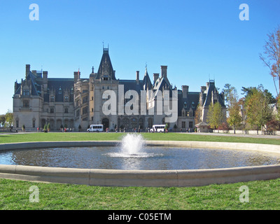 The Biltmore Estate near Asheville in North Carolina Stock Photo