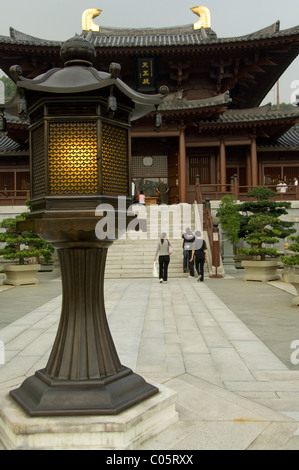 China, Hong Kong, New Territories. Chi Lin Nunnery. Stock Photo