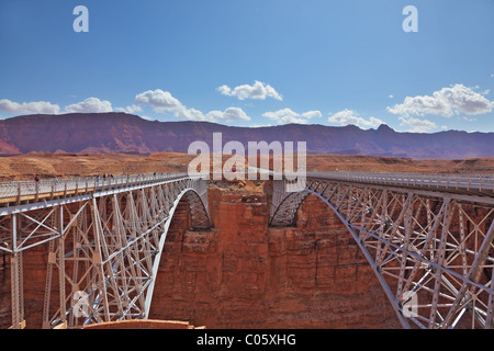 The bridge across the Colorado River Stock Photo