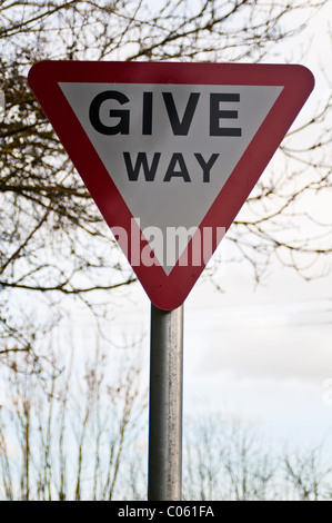 Give Way Priority Road Sign Yellow Diamond German Germany Deustch Give Way Priority Road Sign Yellow Diamond German Germany Deustch