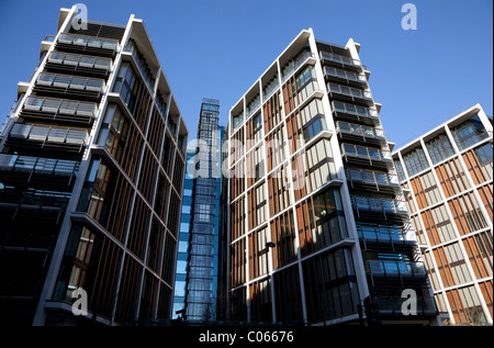 One Hyde Park, Knightsbridge, London - one of the most expensive residential blocks in UK Stock Photo