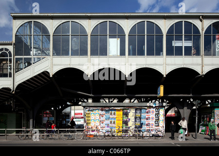 Goerlitzer Bahnhof metro station, Kreuzberg, Berlin, Germany, Europe Stock Photo