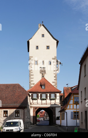 Mainbernheim, Mainfranken, Lower Franconia, Franconia, Bavaria, Germany, Europe Stock Photo