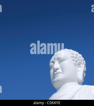 24m high, white Buddha statue, Nha Trang, Vietnam, Asia Stock Photo