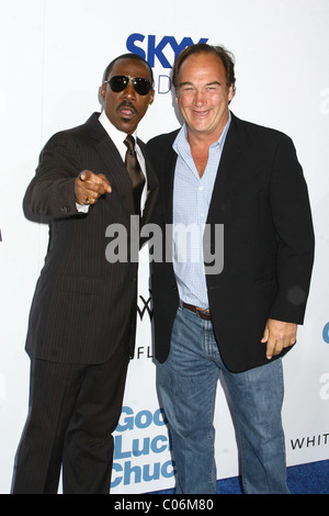 Eddie Murphy and Jim Belushi 'Good Luck Chuck' premiere held at Mann National Theater - arrivals Los Angeles, California - Stock Photo